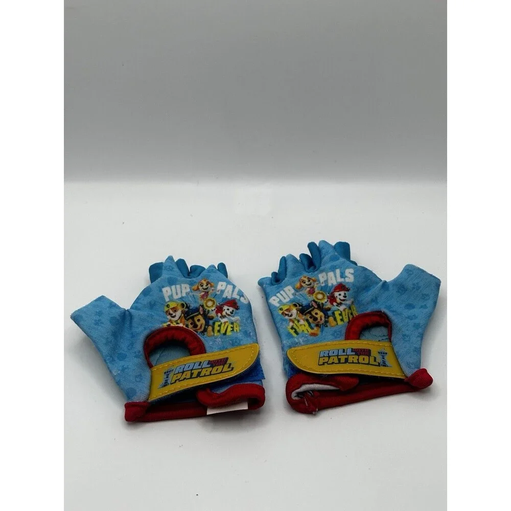 PAW Patrol Kids Elbow Knee Pads & Gloves Set Roll with the Patrol Bike Safety